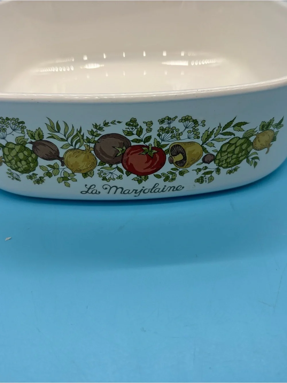 RARE Vintage Corning Ware 2 Qt La Marjolaine Spice Of Life A-2-B